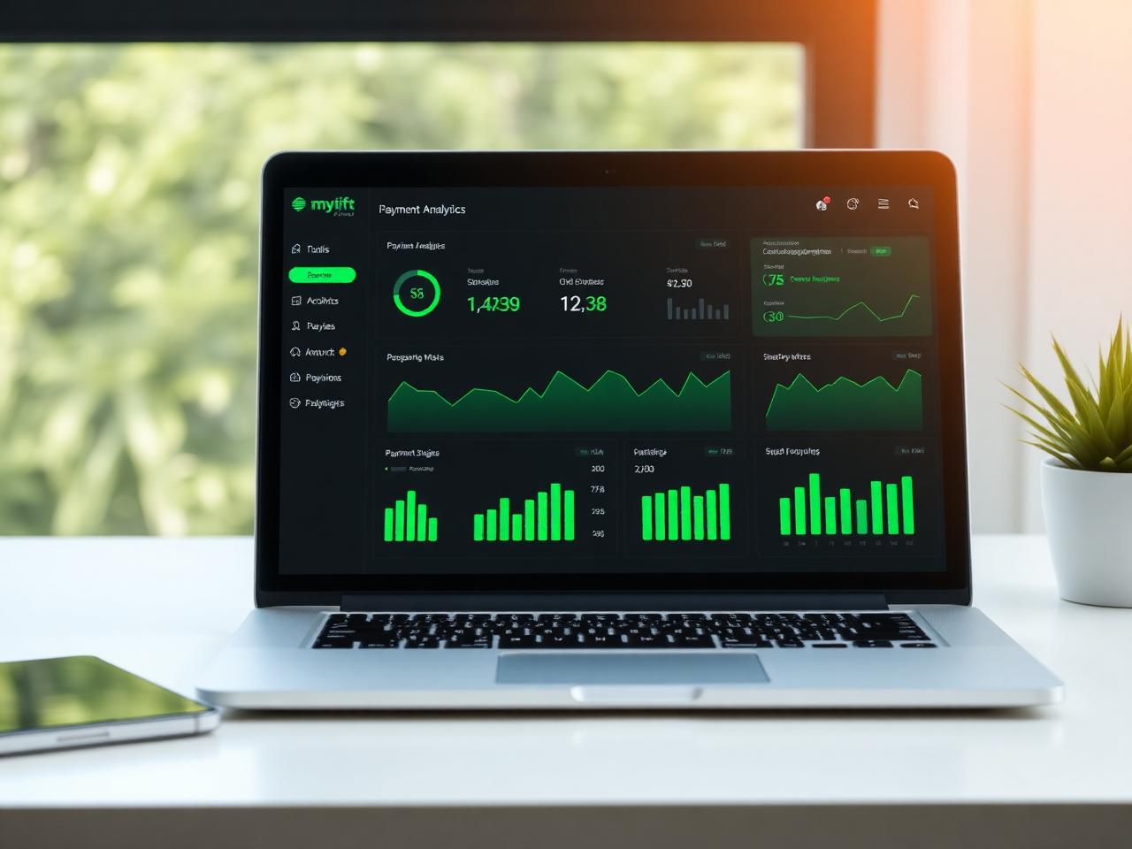 Payment analytics dashboard